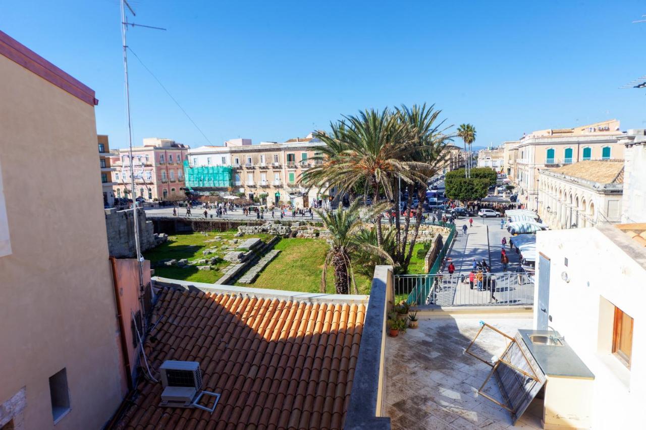 Апартаменты La Terrazza Sul Tempio Di Apollo Сиракузы Экстерьер фото